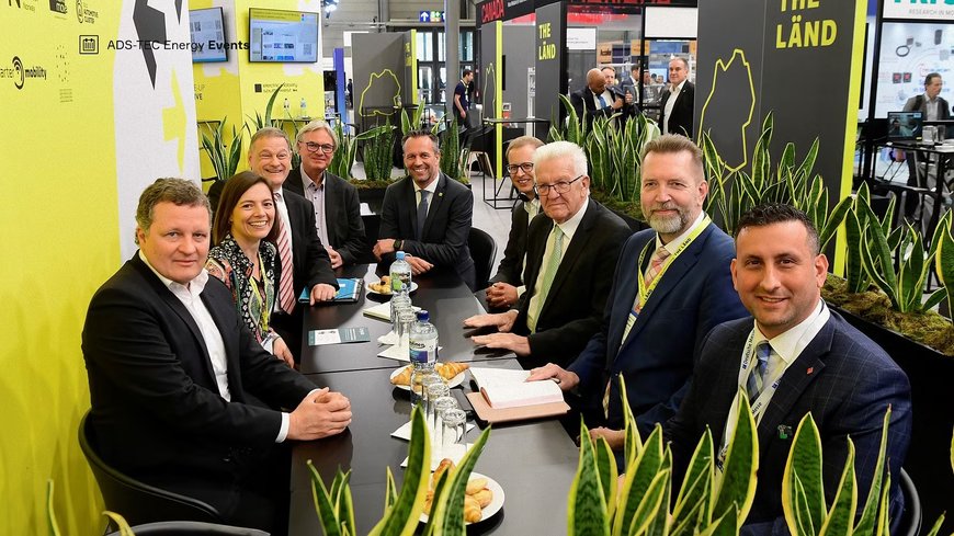 Ultra-fast charging without expanding the grid – is that possible? Yes, as ADS-TEC Energy is proving at Hannover Messe